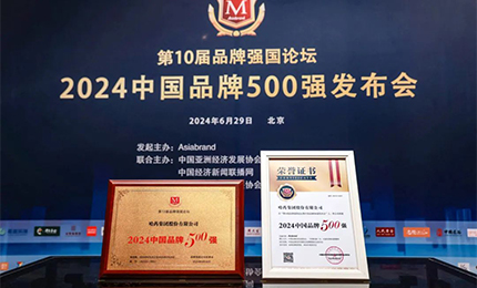 【逐梦新时代，品牌赢未来】哈药品牌荣登中国品牌500强